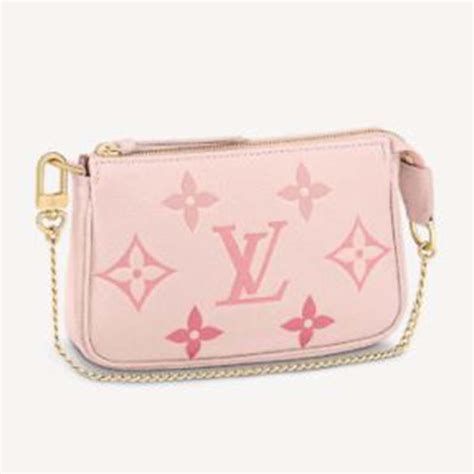 louis vuitton mini pochette accessoires pink|louis vuitton mini pochette bag.